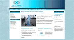 Desktop Screenshot of dryice-power.de